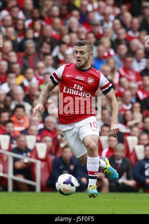 JACK WILSHIRE ARSENAL V STOKE CITY EMIRATES STADIUM LONDON ENGLAND 22 September 2013 Stock Photo