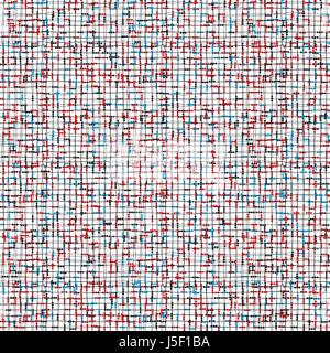 horizontal and vertical lines and colored dots Stock Vector