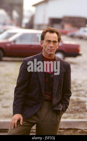 BRUCE WEITZ American actor in Hill Street blues Television serial Police Drama 1989 Stock Photo