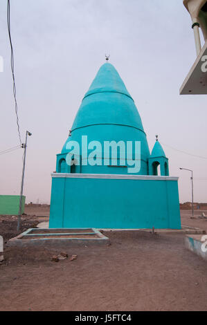 SUDAN, Khartoum: Mosques and a cementary. Stock Photo