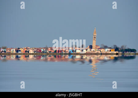 view from the Burano island, Venice Stock Photo - Alamy