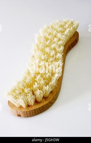 household purify traditional brush furbish hygiene bristles hygienic rub rough Stock Photo