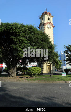 Pettah Colombo Sri Lanka Khan Clock Tower built in memory of Framjee Bhikhajee Khan Stock Photo