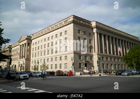 hoover building the us department of commerce Washington DC USA Stock Photo