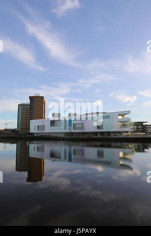 Belfast Waterfront is a multi-purpose conference and entertainment centre, in Belfast, Northern Ireland. Stock Photo