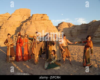 May 10, 2017 - Hami, Hami, China - Hami, CHINA-May 10 2017: (EDITORIAL USE ONLY. CHINA OUT)..The traditional clothes of Uygur people in Hami, northwest China's Xinjiang Uygur Autonomous Region. (Credit Image: © SIPA Asia via ZUMA Wire) Stock Photo