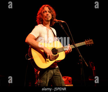 MIAMI BEACH, FL - MAY 16: Chris Cornell performs at Fillmore Miami Beach on May 16, 2012 in Miami Beach, Florida. © mpi04/MediaPunch Inc. ***NO FRANCE*** Stock Photo