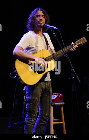 MIAMI BEACH, FL - MAY 16: Chris Cornell performs at Fillmore Miami Beach on May 16, 2012 in Miami Beach, Florida. © mpi04/MediaPunch Inc. ***NO FRANCE*** Stock Photo