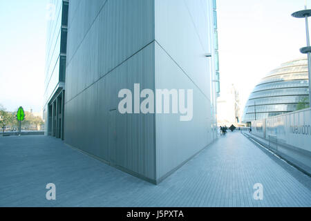 blue perspective prospect london style of construction architecture Stock Photo