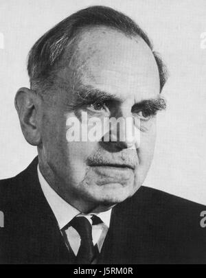 Otto Hahn (1879-1968), German Chemist and Physicist, Portrait Stock Photo