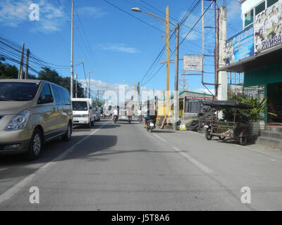 02298 Baliuag, Bulacan-Candaba, Pampanga Road  02 Stock Photo