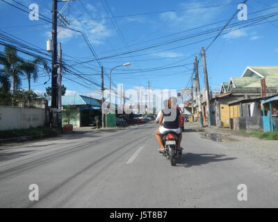 02298 Baliuag, Bulacan-Candaba, Pampanga Road  24 Stock Photo