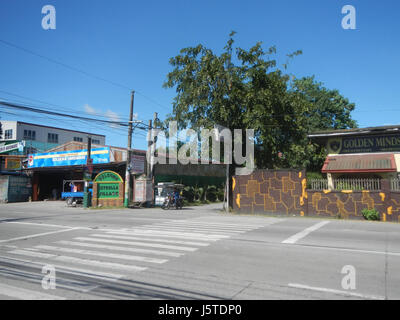 0319 MacArthur Highway Malolos Guiguinto Bulacan section  19 Stock Photo