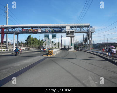 0001 Footbridge Marcos Highway Bridge Highway Marikina City  04 Stock Photo