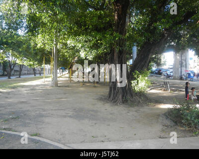 0275 Barangay Industrial Valley Complex LRT Line 15 Marcos Bridge Marikina River Stock Photo