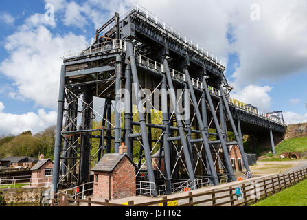 Anderton Boat Lift, near Northwich, Cheshire Stock Photo