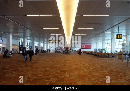 Indira Gandhi international airport duty free. Delhi airport is one of the most visited airports in India Stock Photo
