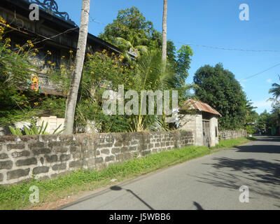 01155 Poblacion Old Houses San Vicente San Miguel Bulacan Bulacan  03 Stock Photo