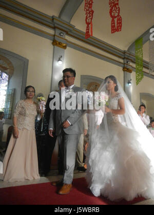 01460 Saint Michael the Archangel Parish Church in San Miguel Bulacan  13 Stock Photo