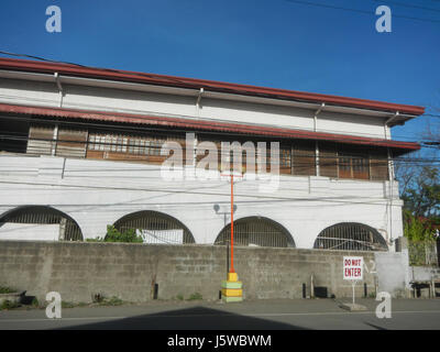 01522 Saint Michael the Archangel Parish Church in San Miguel Bulacan  05 Stock Photo