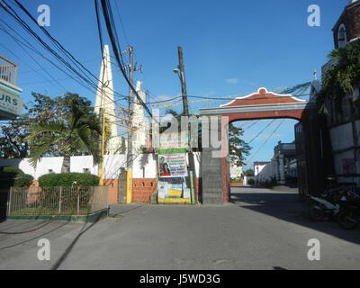 0434 Old Bocaue Poblacion Antipona Bulacan Roads  02 Stock Photo