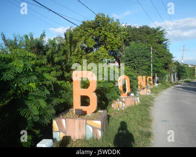 0128 Barangays Taal Tambubong Bocaue Bulacan Fields Roads  27 Stock Photo