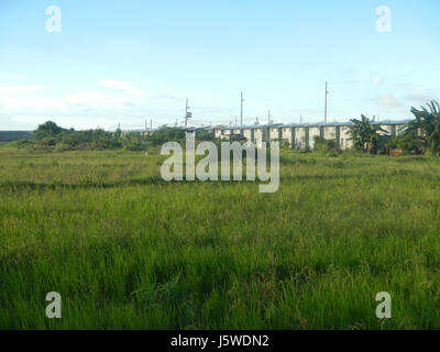 0349 Barangay Batia Bocaue Bulacan Fields Roads  24 Stock Photo