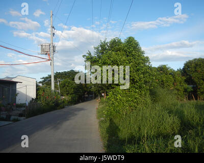 0452 Barangay Batia Bocaue Bulacan Fields Roads  11 Stock Photo