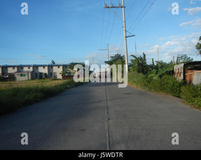 0452 Barangay Batia Bocaue Bulacan Fields Roads  22 Stock Photo