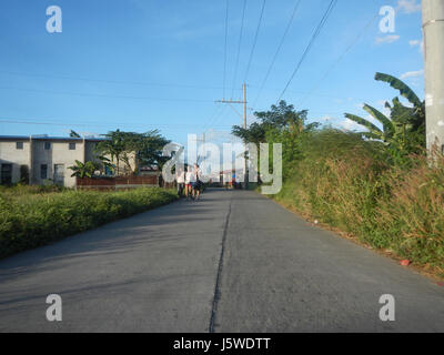 0452 Barangay Batia Bocaue Bulacan Fields Roads  23 Stock Photo