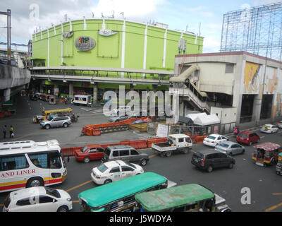 0016  EDSA Taft Avenue MRT Station LRT Footbridge Pasay City  18 Stock Photo