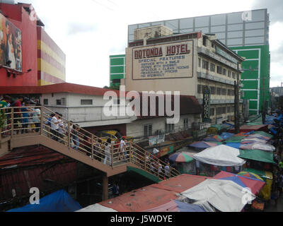 0016  EDSA Taft Avenue MRT Station LRT Footbridge Pasay City  22 Stock Photo