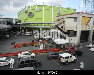 0016  EDSA Taft Avenue MRT Station LRT Footbridge Pasay City  24 Stock Photo