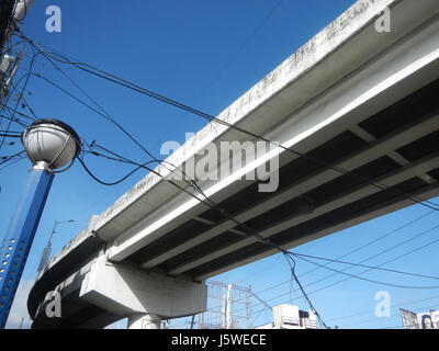 0387 EDSA Taft Avenue MRT Station Tramo Flyover Aurora Boulevard Pasay City  02 Stock Photo