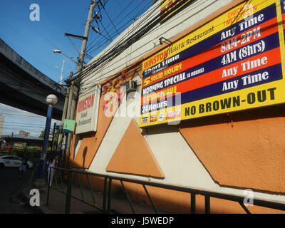 0411 EDSA Taft Avenue MRT Station Tramo Flyover Aurora Boulevard Pasay City  14 Stock Photo