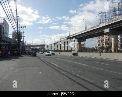 0455 San Roque Cabrera Street Footbridge Flyover Barangay Malibay Pasay City  12 Stock Photo