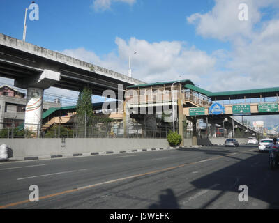 0455 San Roque Cabrera Street Footbridge Flyover Barangay Malibay Pasay City  15 Stock Photo