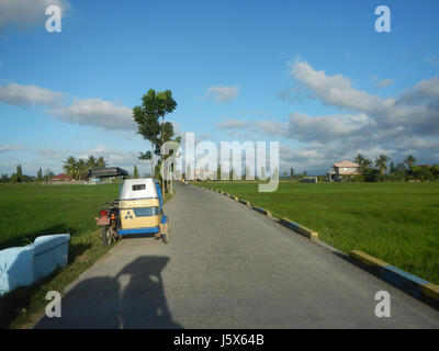 02872 Balante Boulevard Gapan City Fields Trees Roads  21 Stock Photo