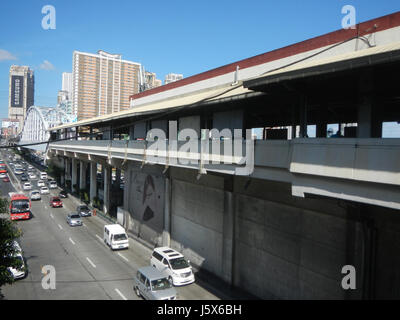 0061 Guadalupe Makati Mandaluyong Bridge MRT31 Station Bridge Quezon