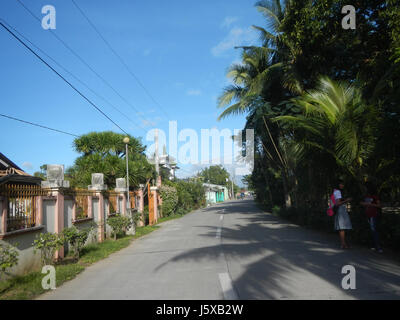 04390 San Miguel Bulacan Candaba Salapungan Pamapanga Road  06 Stock Photo