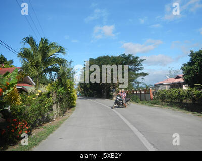 04390 San Miguel Bulacan Candaba Salapungan Pamapanga Road  08 Stock Photo