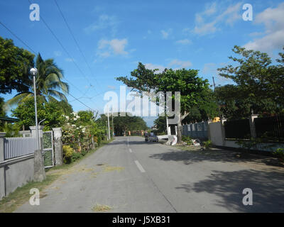 04390 San Miguel Bulacan Candaba Salapungan Pamapanga Road  10 Stock Photo