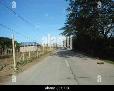 04390 San Miguel Bulacan Candaba Salapungan Pamapanga Road  19 Stock Photo