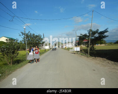 04390 San Miguel Bulacan Candaba Salapungan Pamapanga Road  29 Stock Photo