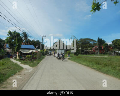 04863 Construction Sitio Palanas Bagong Barrio Pandi, Bulacan Farm Market Road  06 Stock Photo