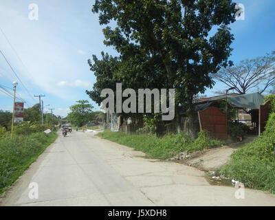 04863 Construction Sitio Palanas Bagong Barrio Pandi, Bulacan Farm Market Road  08 Stock Photo