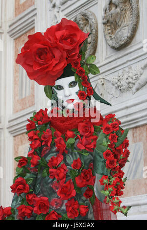 woman venice carnival revetment mask woman culture tourism cirrus coloured Stock Photo