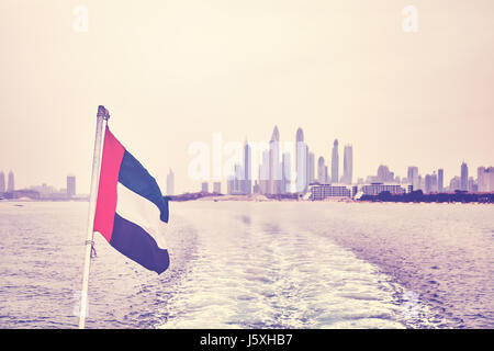 Uae flag on a wall hi-res stock photography and images - Alamy