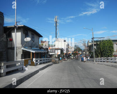 0001 Rodriguez Street Bridge Estero de Vitas Balut Tondo Manila  02 Stock Photo