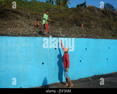 0456 Barangay 128 Smokey Mountain Marcos Road Radial Road 40 Tondo, Manila Stock Photo